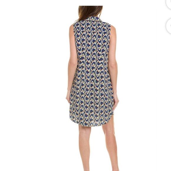 Cabi Amour Interlocking Heart Chain Sheath Dress Duster Size XS - Picture 2 of 12